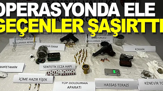 OPERASYONDA ELE GEÇENLER ŞAŞIRTTI!