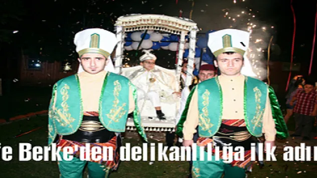 Efe Berke'den delikanlılığa ilk adımı