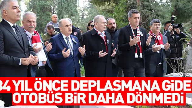 34 yıl önce deplasmana giden otobüs bir daha dönmedi