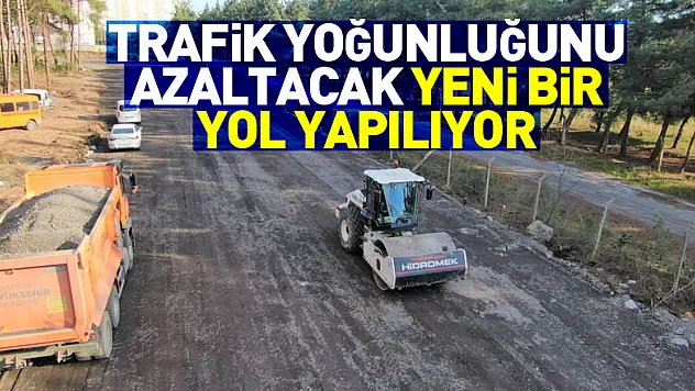 Samsun'da trafik yoğunluğunu azaltacak yeni bir yol yapılıyor