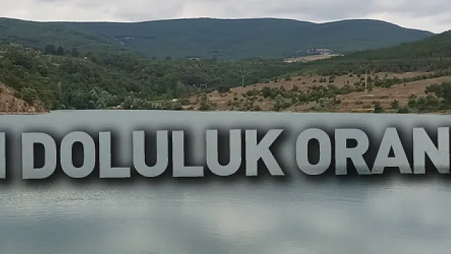 Samsun'da barajların doluluk oranı yüzde 65,5