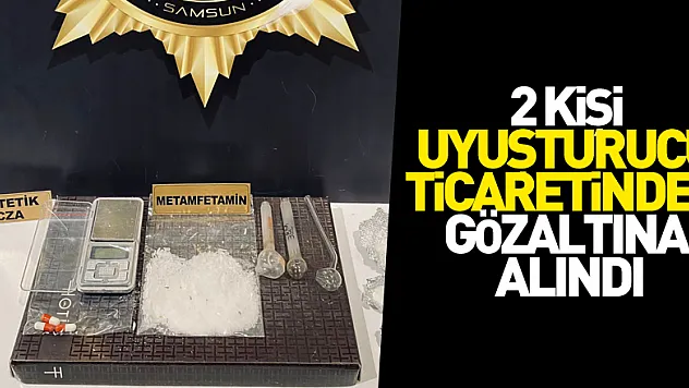 2 kişi uyuşturucu ticaretinden gözaltına alındı