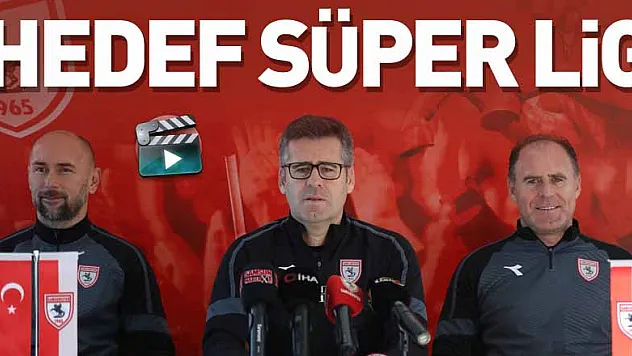 Samsunspor Teknik Direktörü Eroğlu: 'Hedefimiz Samsunspor'u Süper Lig'e taşımak'