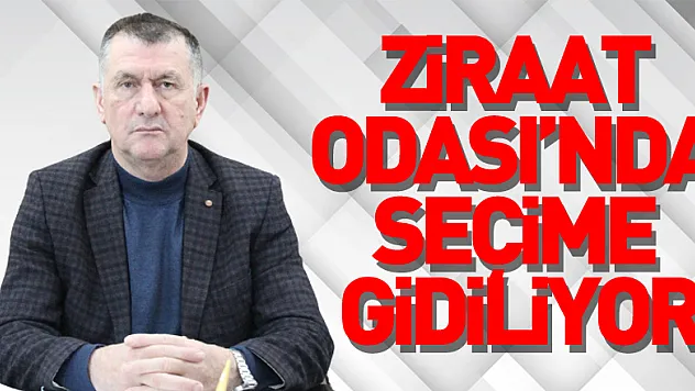 Ziraat Odası'nda Seçime Gidiliyor