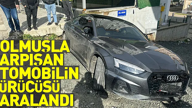 Çarşamba'da dolmuşla çarpışan otomobilin sürücüsü yaralandı