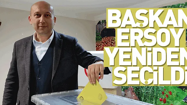 Salıpazarı Ziraat Odası Başkanlığına Zafer Ersoy yeniden seçildi