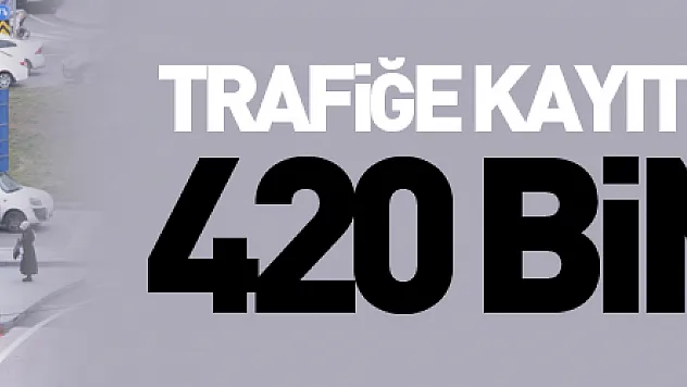 Samsun'da trafiğe kayıtlı taşıt sayısı 420 bini aştı
