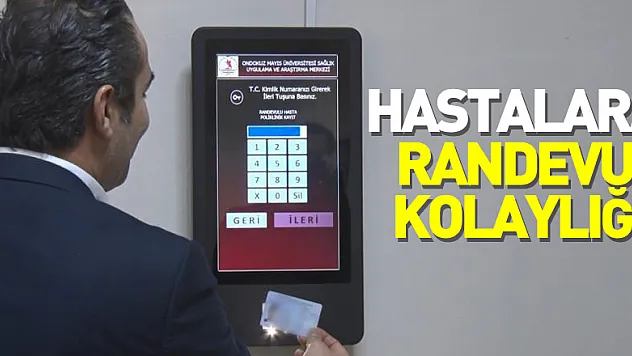 Hastalara randevu kolaylığı