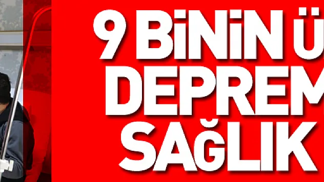 Samsun'da 9 binin üzerinde depremzedeye sağlık hizmeti