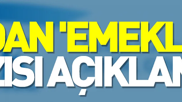 SGK'dan 'Emekli Olur' yazısı açıklaması