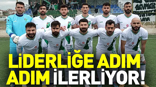LİDERLİĞE ADIM ADIM İLERLİYOR!