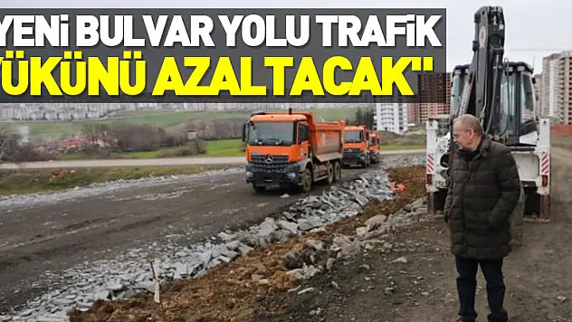 Başkan Demir: 'Yeni bulvar yolu trafik yükünü azaltacak'
