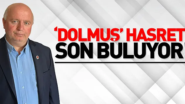 'DOLMUŞ' HASRETİ SON BULUYOR!
