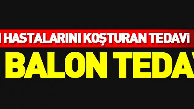 Nefes alamayan KOAH hastalarını koşturan tedavi: Rezektör balon tedavisi