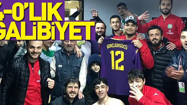 4-0'LIK GALİBİYET