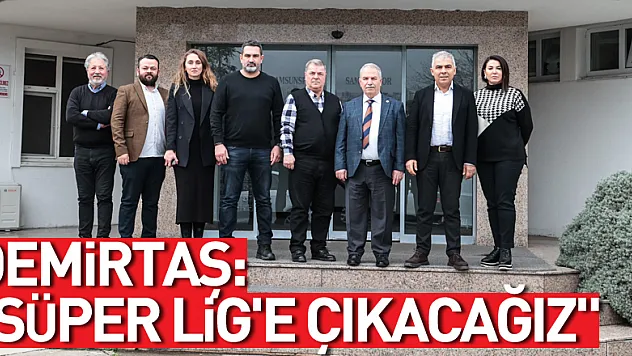 Demirtaş: 'Süper Lig'e çıkacağız'