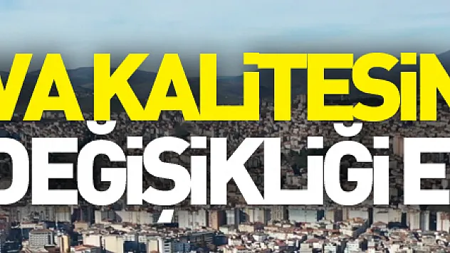 Samsun'un hava kalitesine iklim değişikliği etkisi