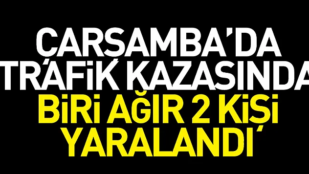 Otomobilin çarptığı yaya ile araçtaki kişi yaralandı