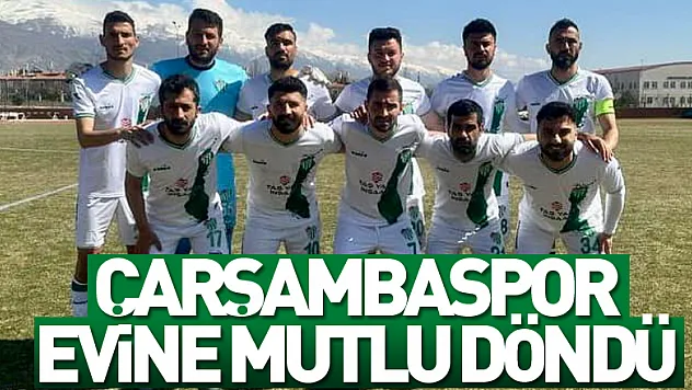 Çarşambaspor Evine Mutlu Döndü