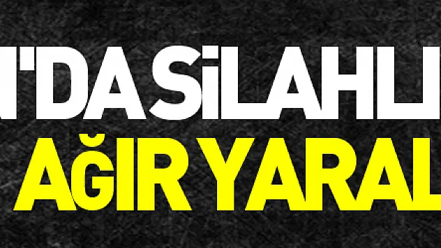 Samsun'da silahlı saldırı: 1 ağır yaralı