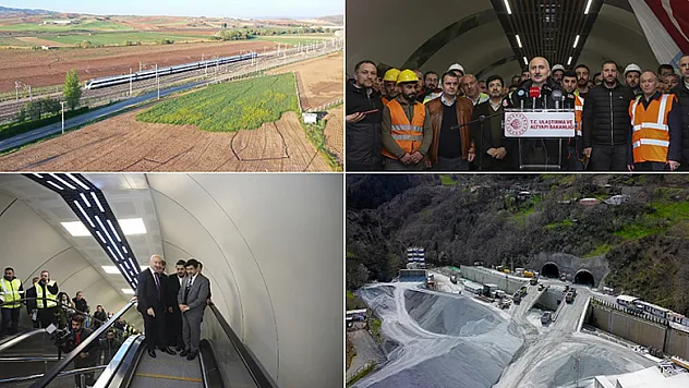 Türkiye'nin mega projeleri açılış için gün sayıyor