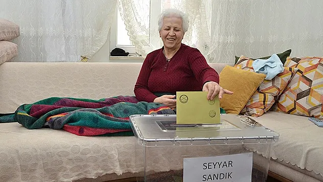 Seyyar sandıkta oy kullanacak seçmenin başvurusu için son gün