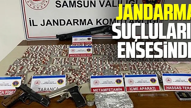 Jandarma suçluların ensesinde
