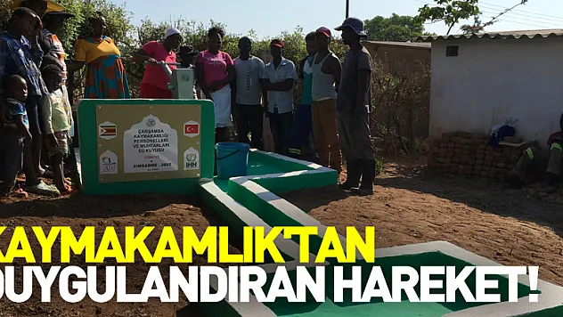 KAYMAKAMLIK'TAN DUYGULANDIRAN HAREKET!