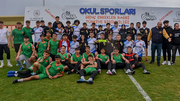Genç Erkekler Ragbi Türkiye Birinciliği, Kastamonu'da sona erdi