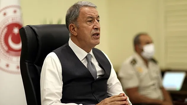 Bakan Akar'dan İsrail'in Gazze Şeridi'ne yönelik saldırılarına sert tepki