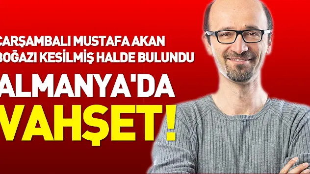 Almanya'da vahşet: Türk taksici boğazı kesilerek öldürüldü