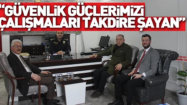 ÇTB Meclis Başkanı Toraman: 'Güvenlik güçlerimizin çalışmaları takdire şayan'