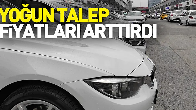 Bayram öncesi kiralık araçlara yoğun talep fiyatları arttırdı