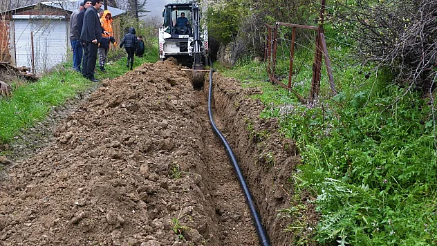 5 kırsal mahallenin su sorunu çözülüyor
