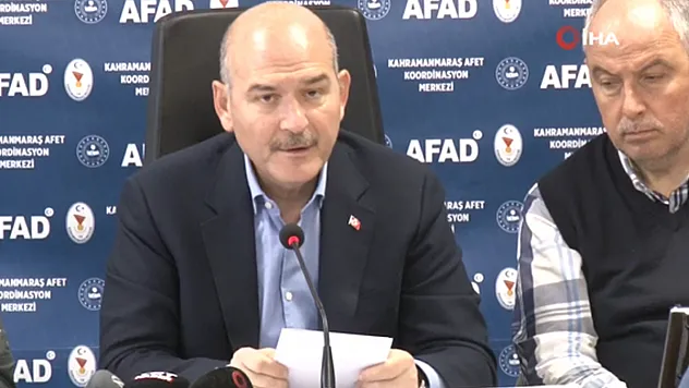 Bakan Soylu: 'Kahramanmaraş merkezli depremlerde 50 bin 500 kişi hayatını kaybetti'