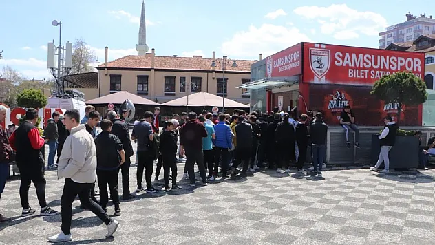 Samsunspor - Ankara Keçiörengücü maçının biletleri 3 saatte tükendi