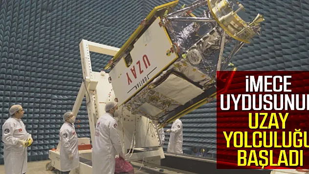 İMECE uydusunun uzay yolculuğu başladı