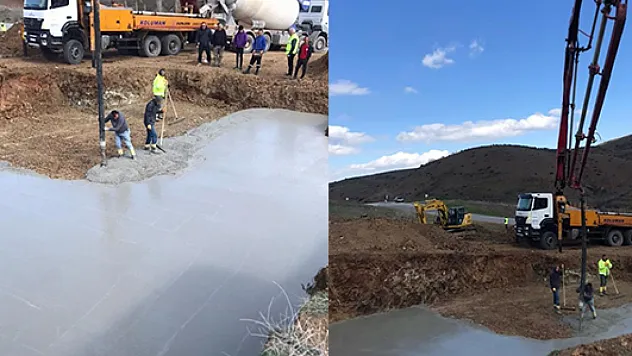 Kahramanmaraş'ta 10 saniyede haritadan silinen mahallede köy evlerinin yapımına başlandı