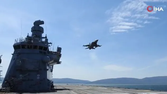 TCG Anadolu Marmara Denizi'nde