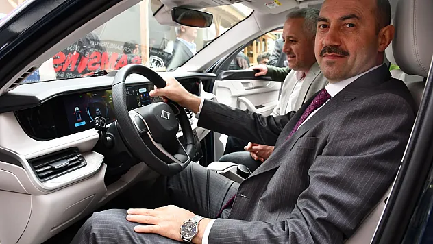 Başkan Kılıç, Togg'u deneyimledi