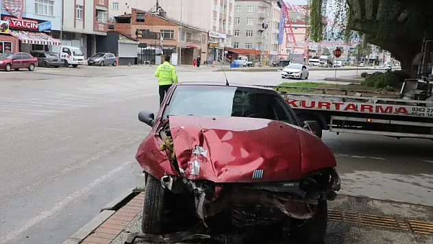 Samsun'da trafik kazası: 2 yaralı