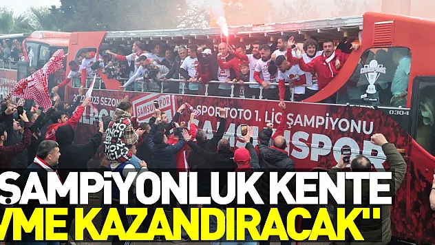 Başkan Demir: 'Şampiyonluk kente ivme kazandıracak'