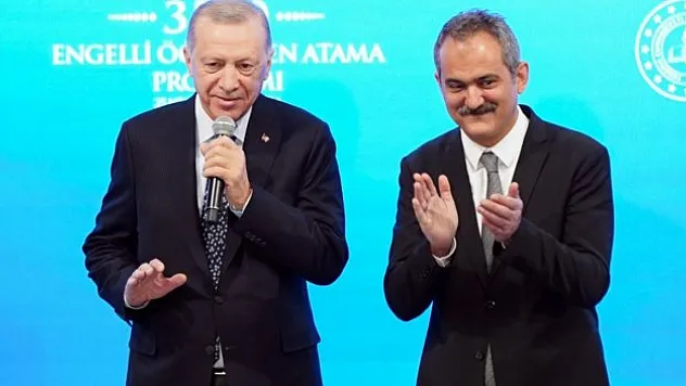 Cumhurbaşkanı Erdoğan: 'Atanamayan tüm engelli öğretmen adaylarımızın atamasını gerçekleştirdik'