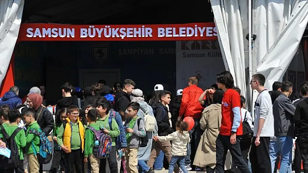 TEKNOFEST 2023'te Samsun standına yoğun ilgi