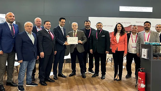 Türk fındığı Almanya Fuarı'nda