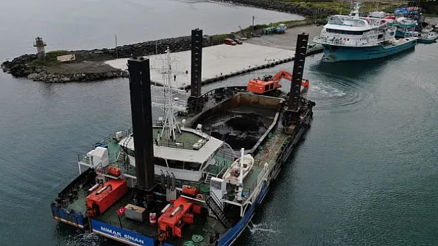 Balıkçı tekneleri limanlarına artık daha rahat girip çıkabilecek