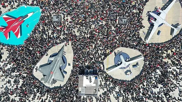 TEKNOFEST İstanbul'u 3 günde 1 milyona yakın kişi ziyaret etti