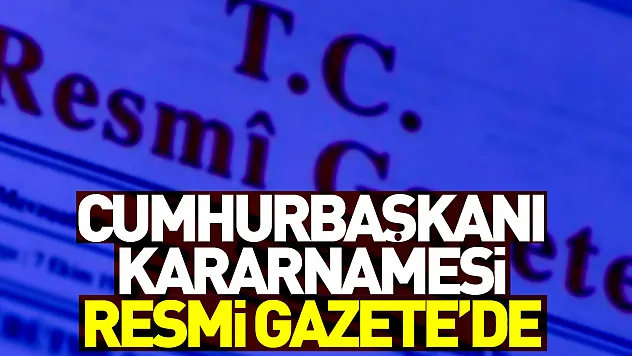 Konutlarda 1 ay boyunca doğal gaz bedeli alınmamasına ilişkin Cumhurbaşkanı Kararnamesi Resmi Gazete'de