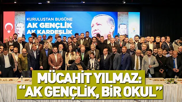 Mücahit Yılmaz: 'AK Gençlik, bir okul'