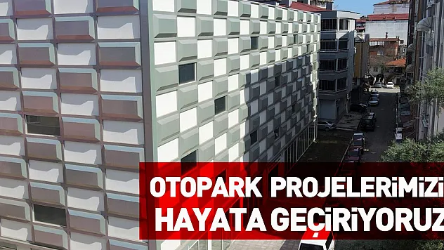 Demir: 'Otopark projelerimizi bir bir hayata geçiriyoruz'